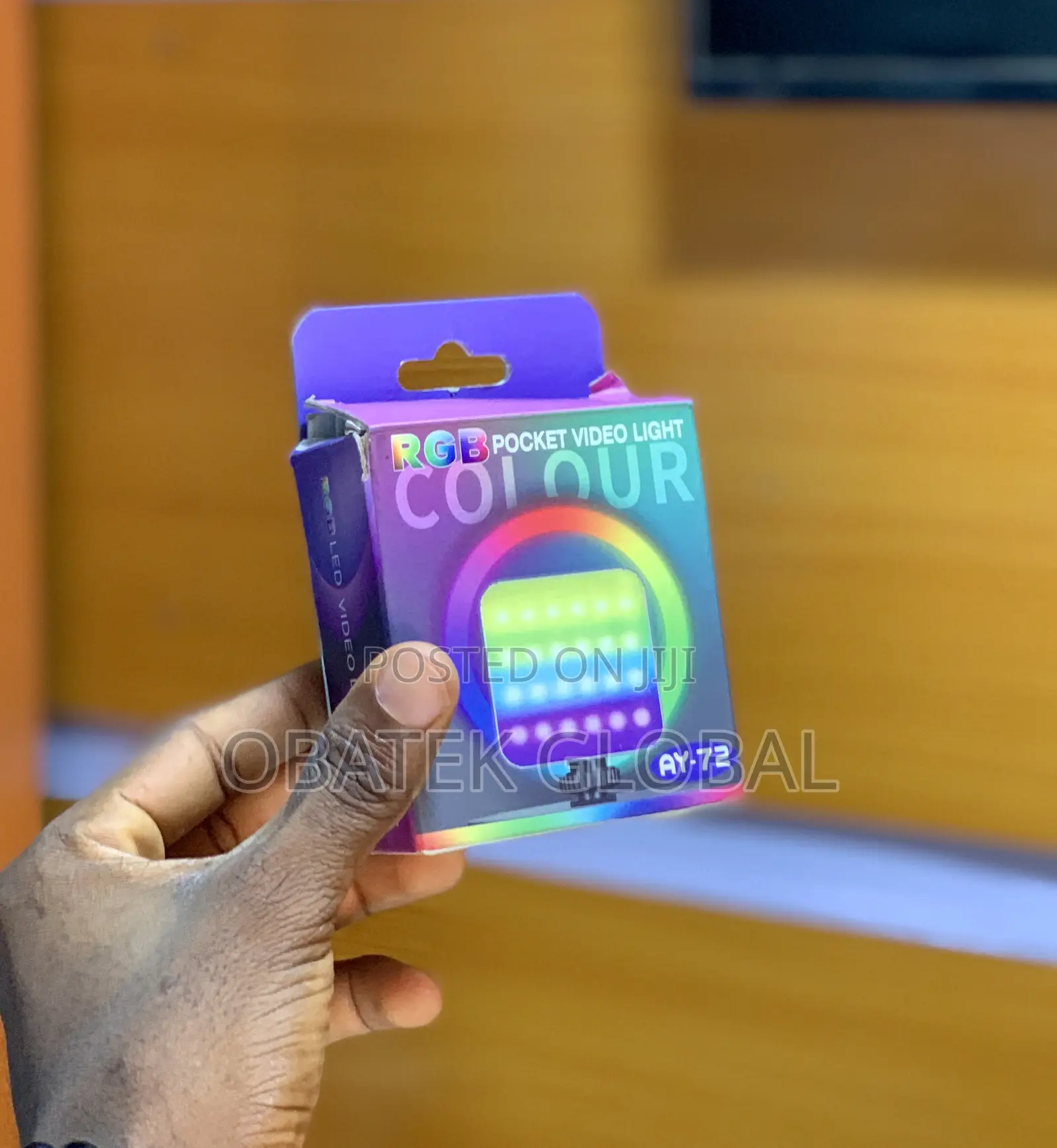 RGB Colours Pocket Video Light