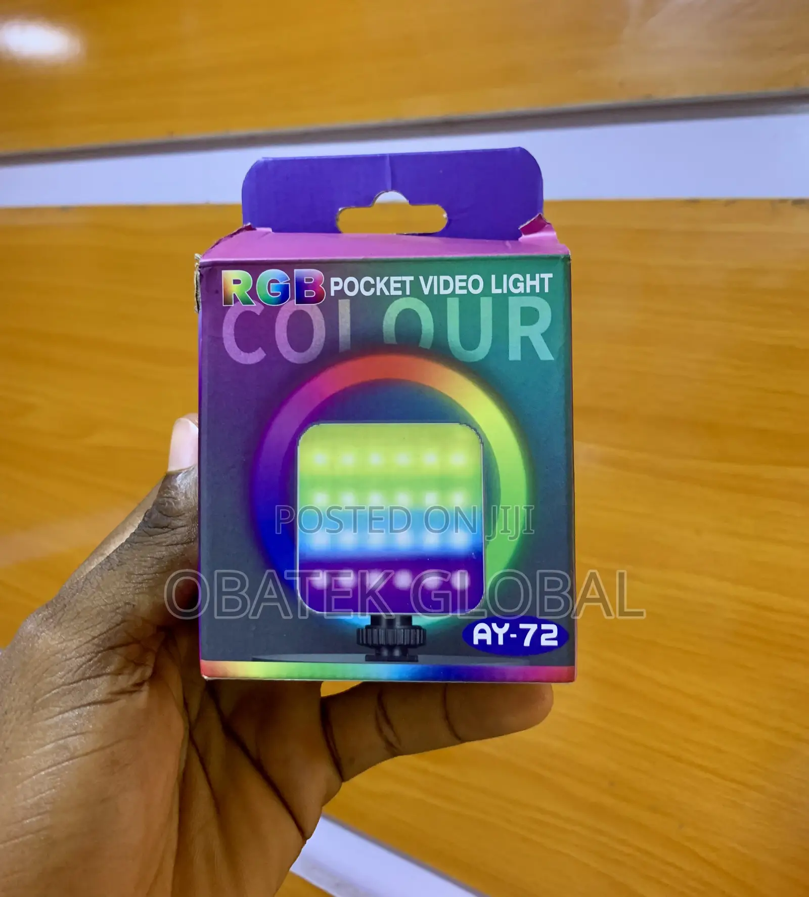 RGB Colours Pocket Video Light