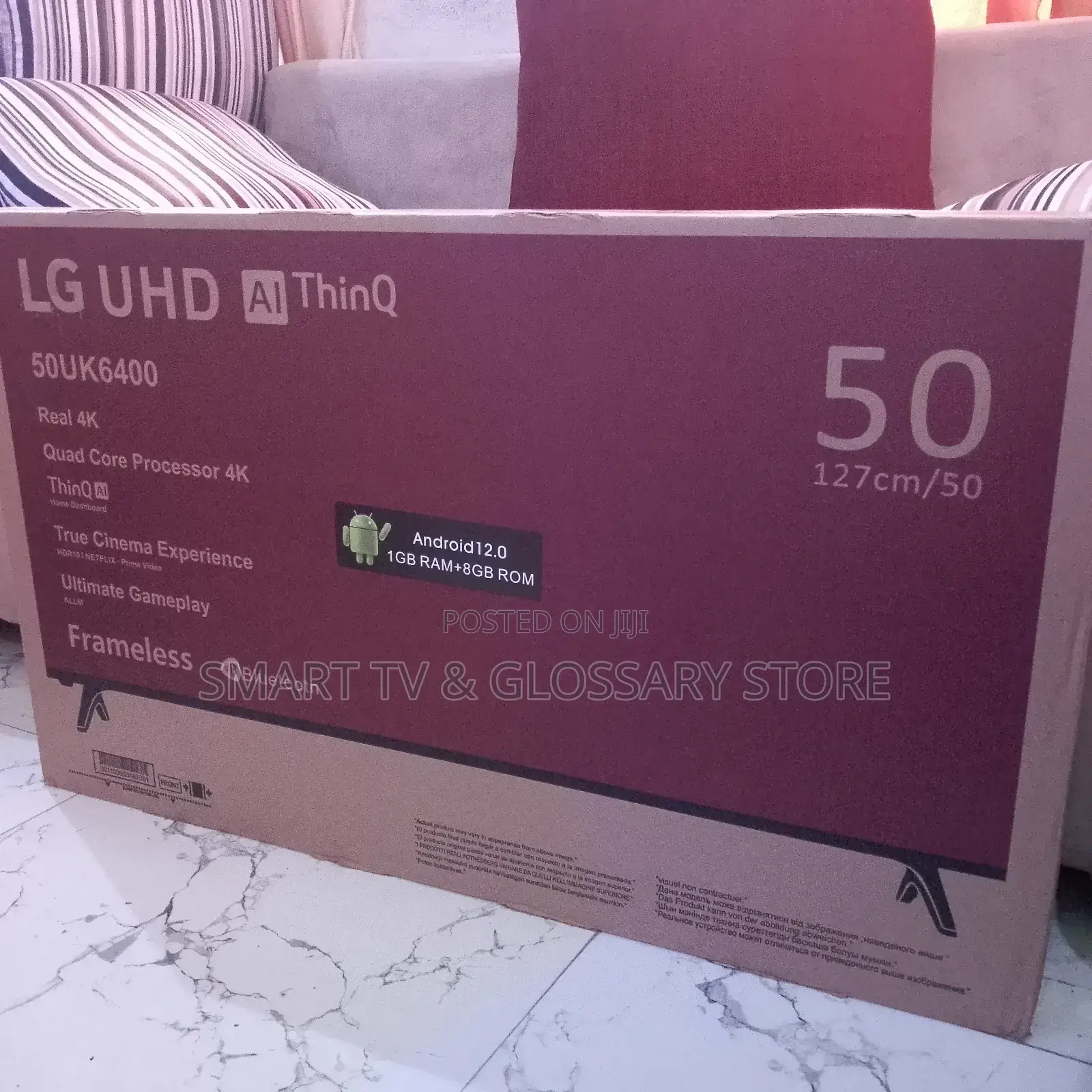 Lg 50 Inches Smart Auxiliary Audio Tv