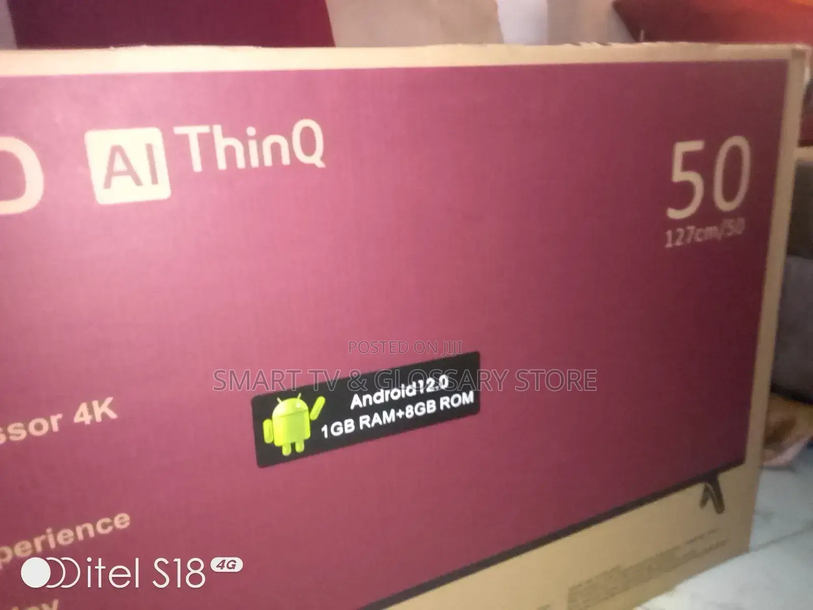 Lg 50 Inches Smart Auxiliary Audio Tv