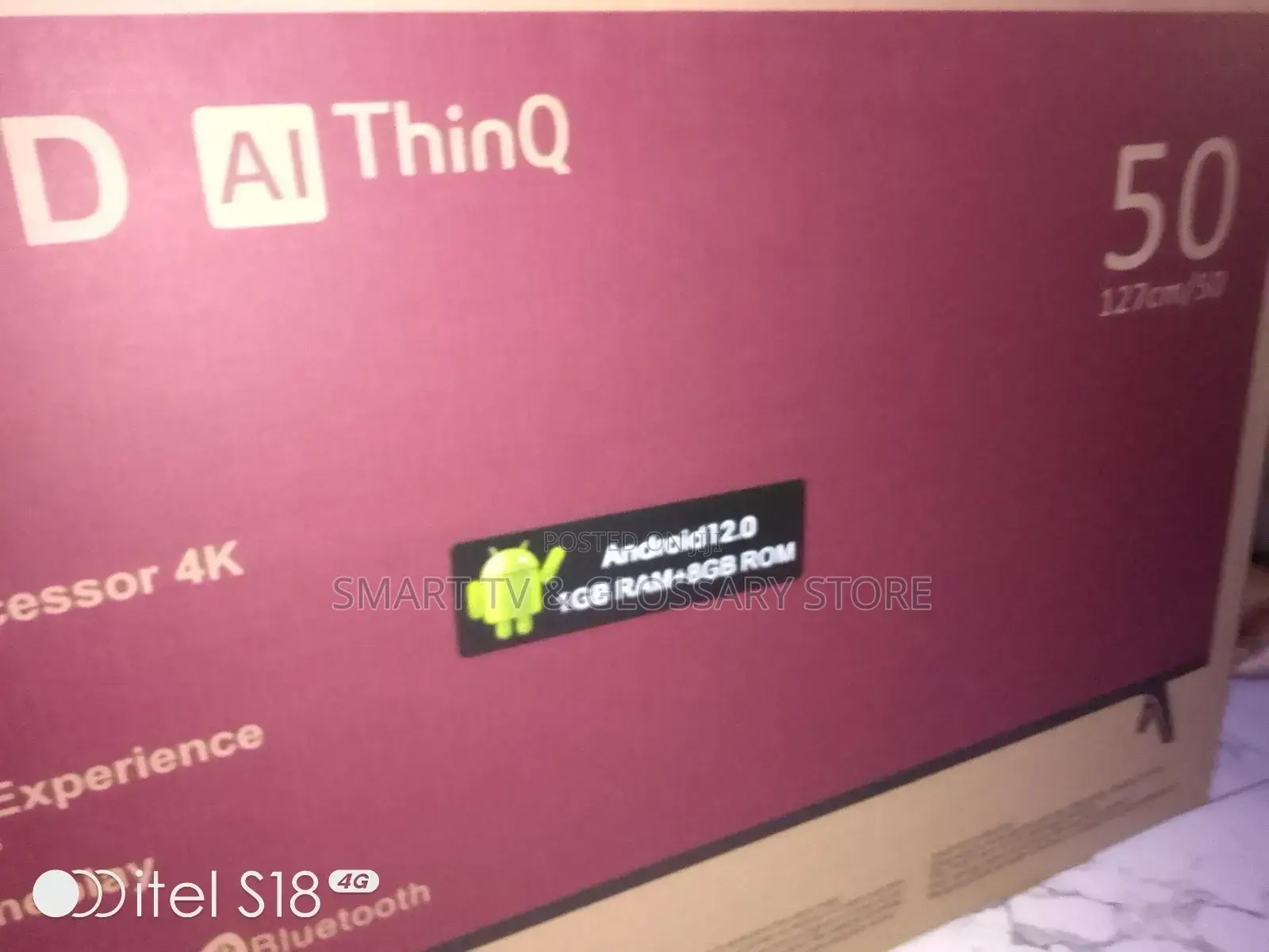 Lg 50 Inches Smart Auxiliary Audio Tv
