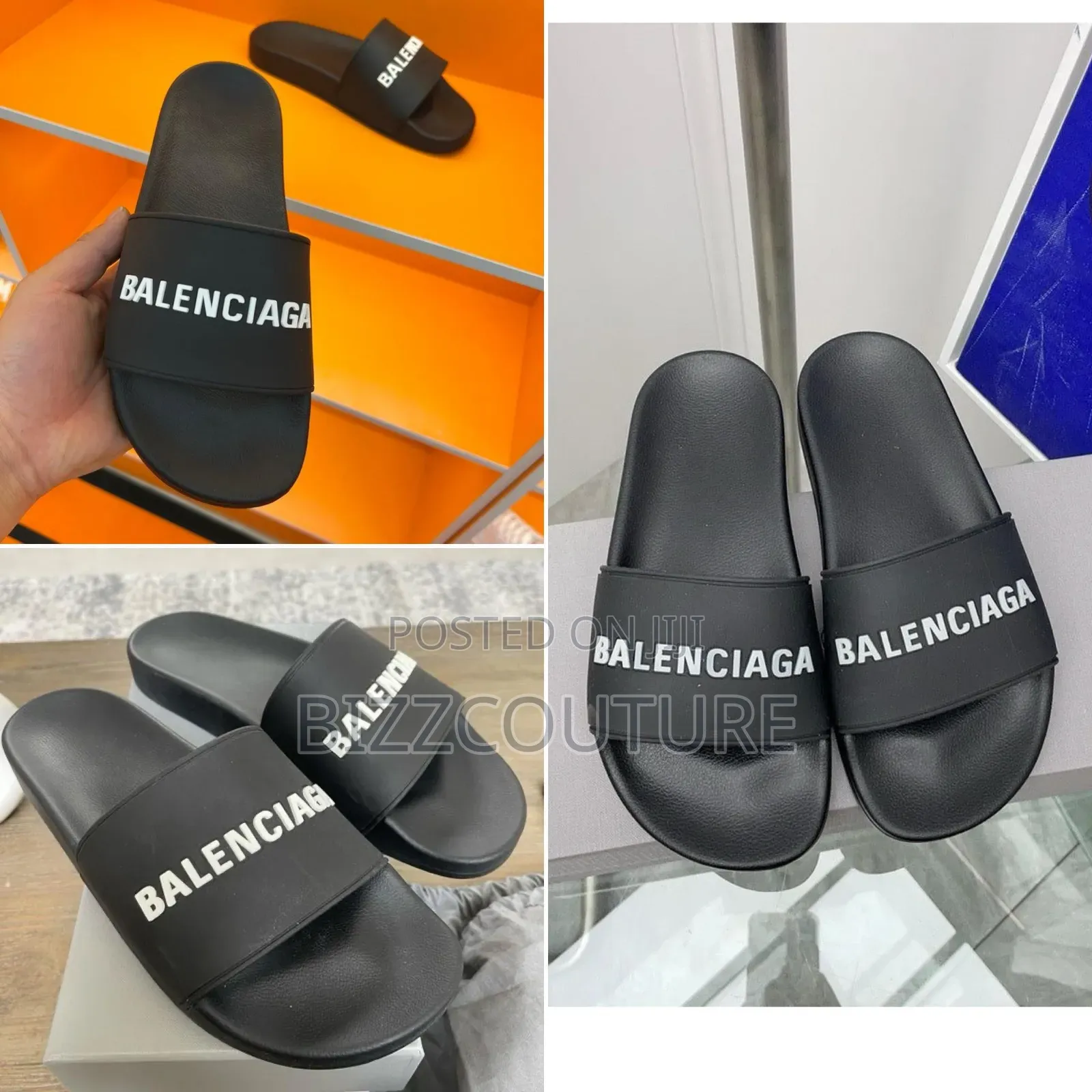 Original Balenciaga Slides Available in Store