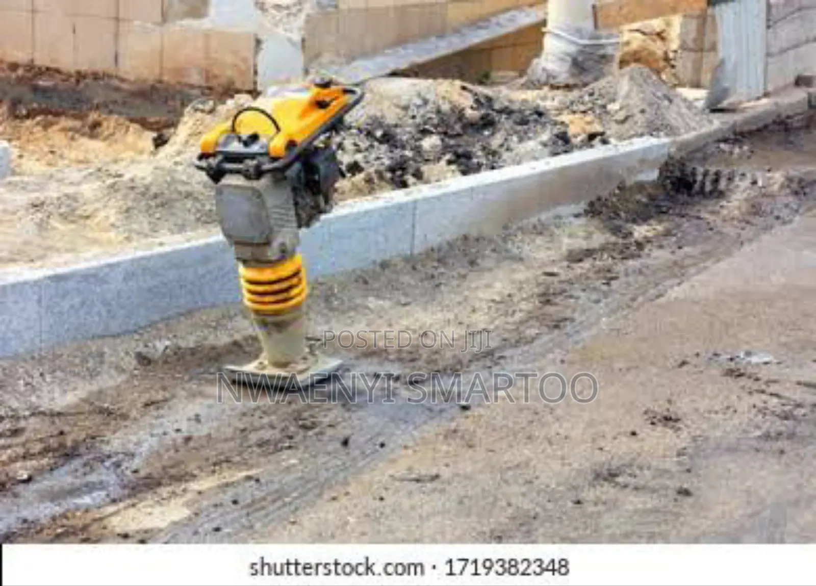 Petrol Jumping Rammer Machine