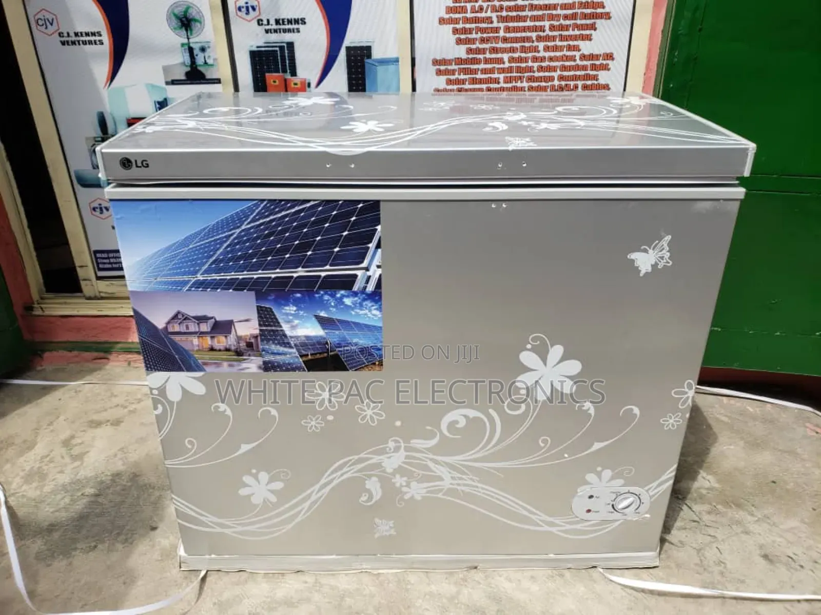 New Lg Solar Inverter Freezer 400 Litre Fast Cooling >Ice Maker >2 Yrs
