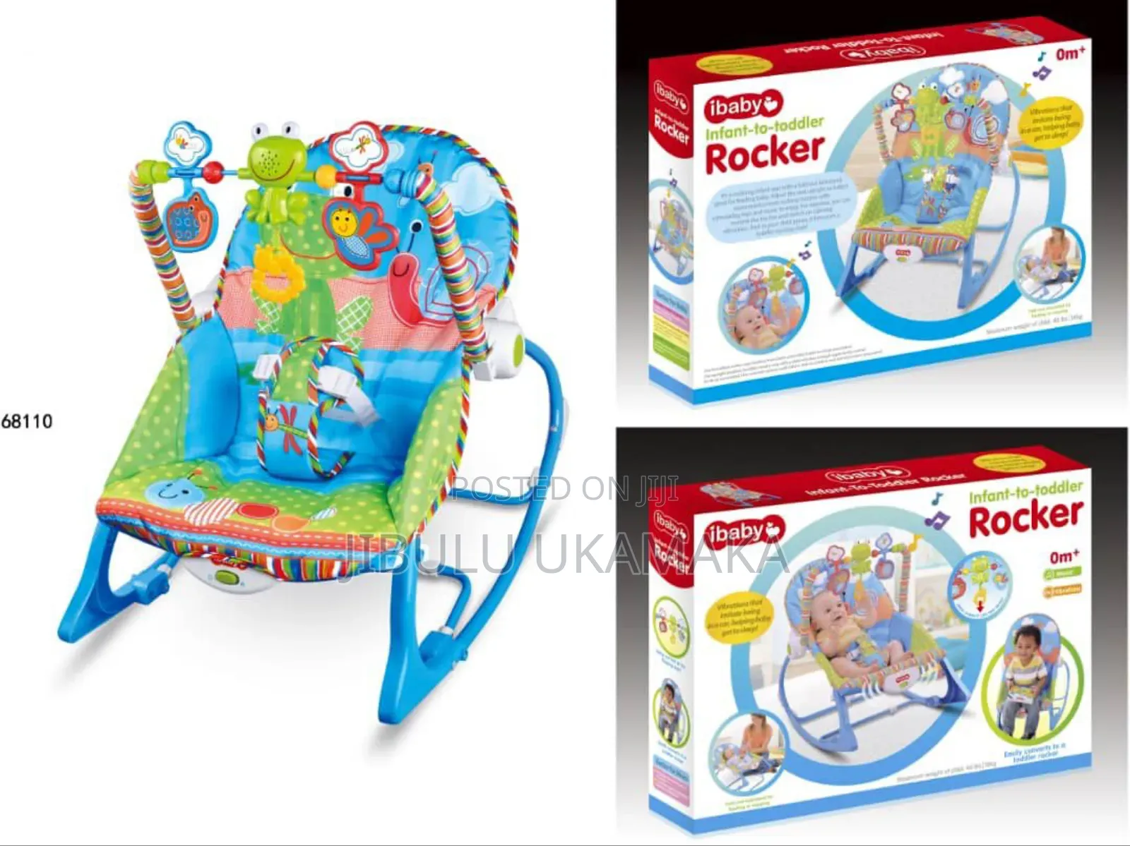 Infant to Toddler Rocker With Music