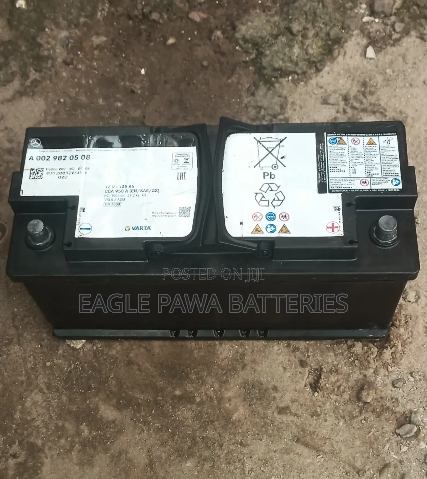 Benz Agm Battery 105ah