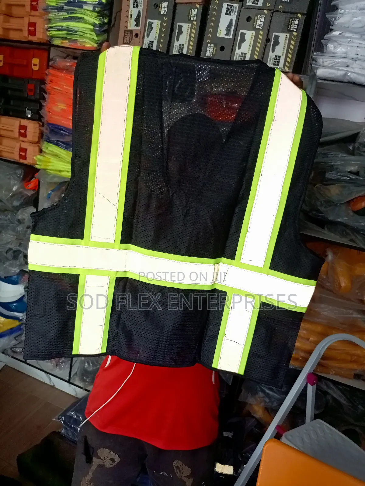Executive Black Durable Safety Superb Jacket