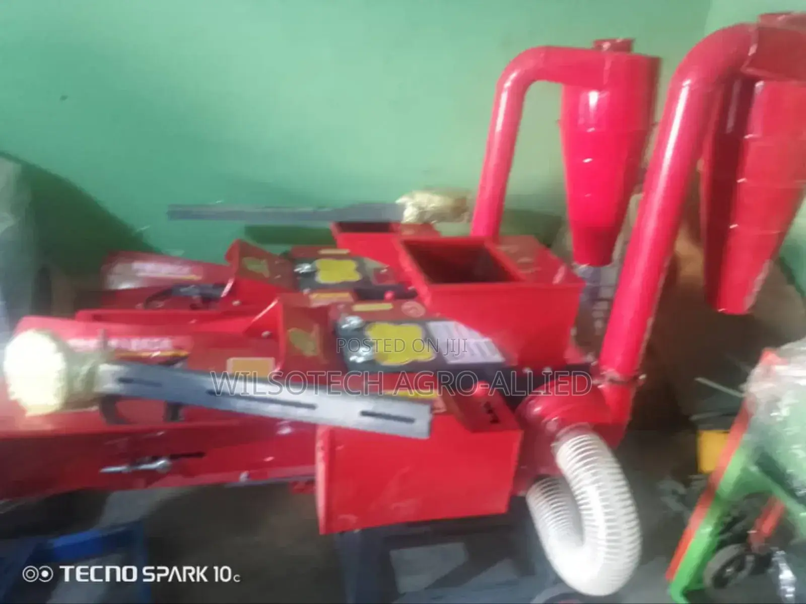 Combined Powerful Chaff Cutter Without Power