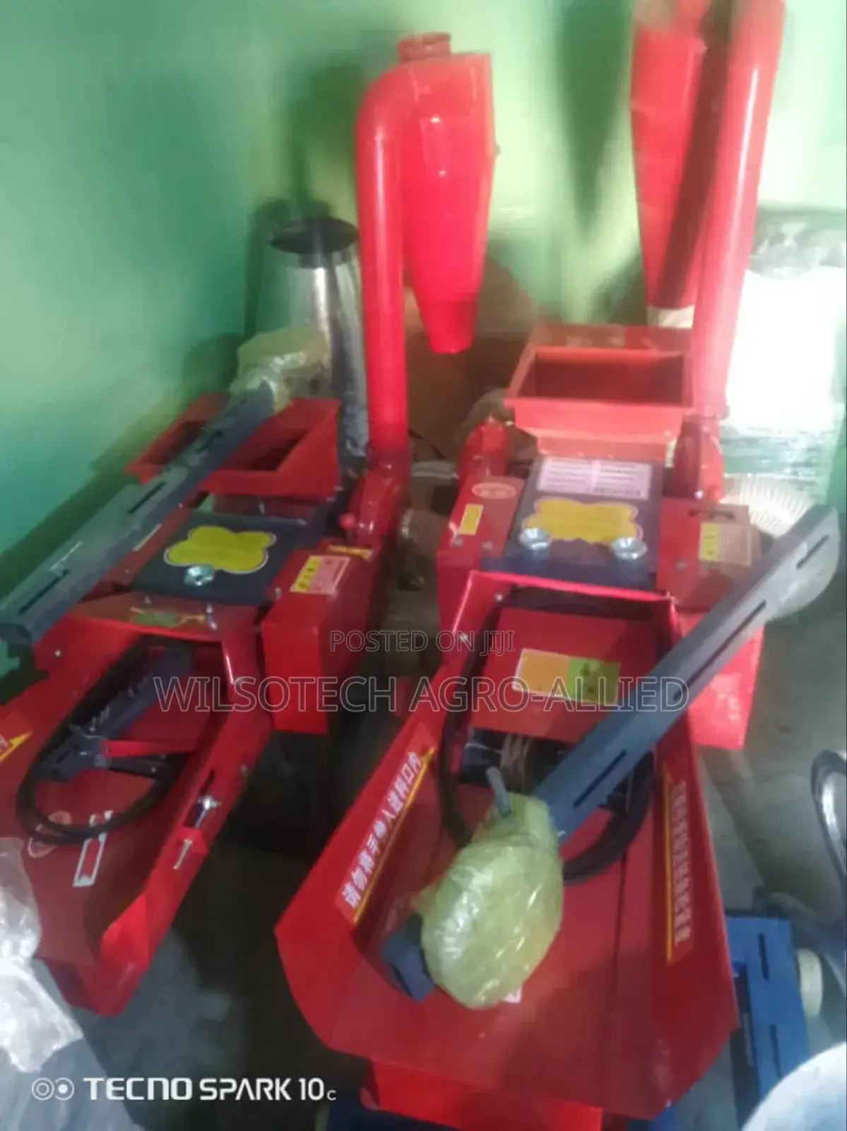 Combined Powerful Chaff Cutter Without Power