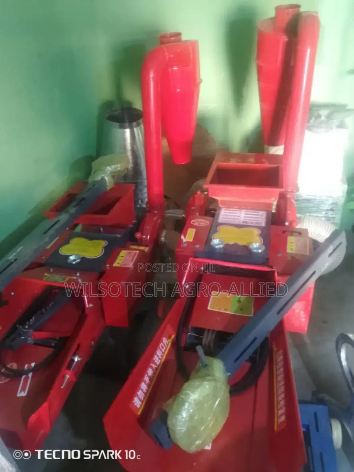 Combined Powerful Chaff Cutter Without Power