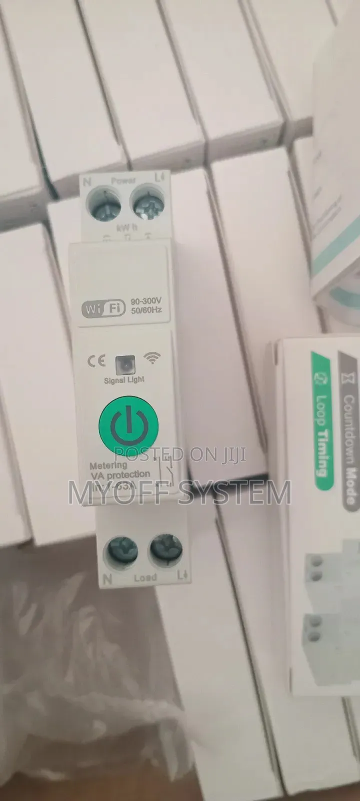 1p Tuya Wi-Fi Smart Energy Monitoring Breaker