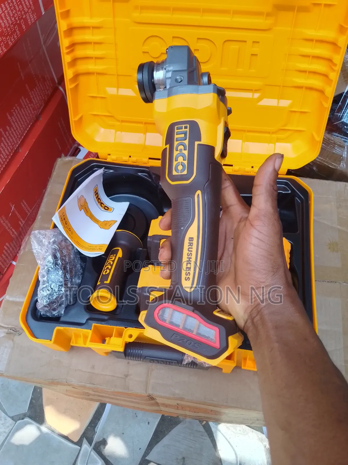 Brushless Cordless Drill 20v