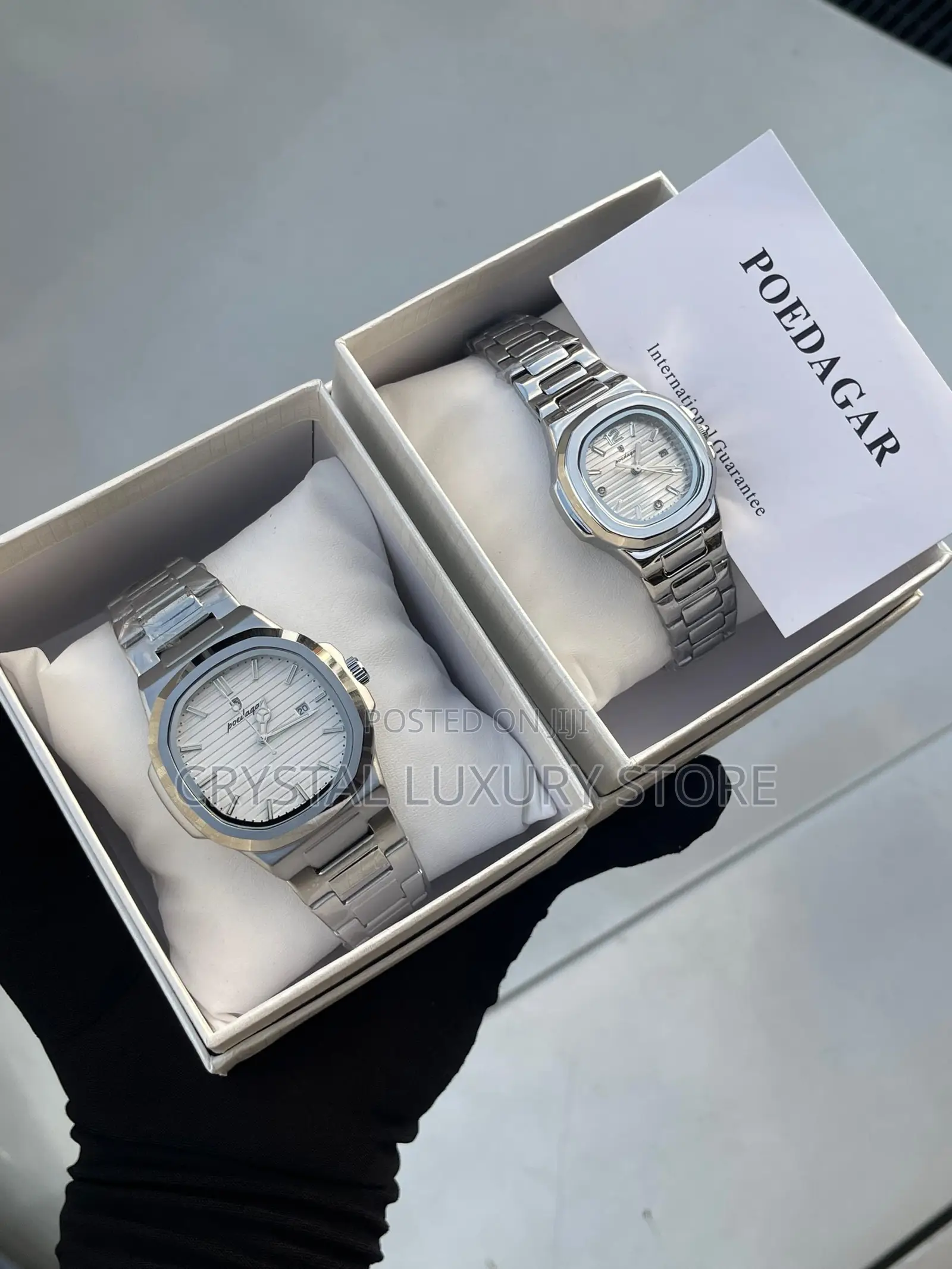 Poedagar Quality Luxury Men Chain Wristwatch