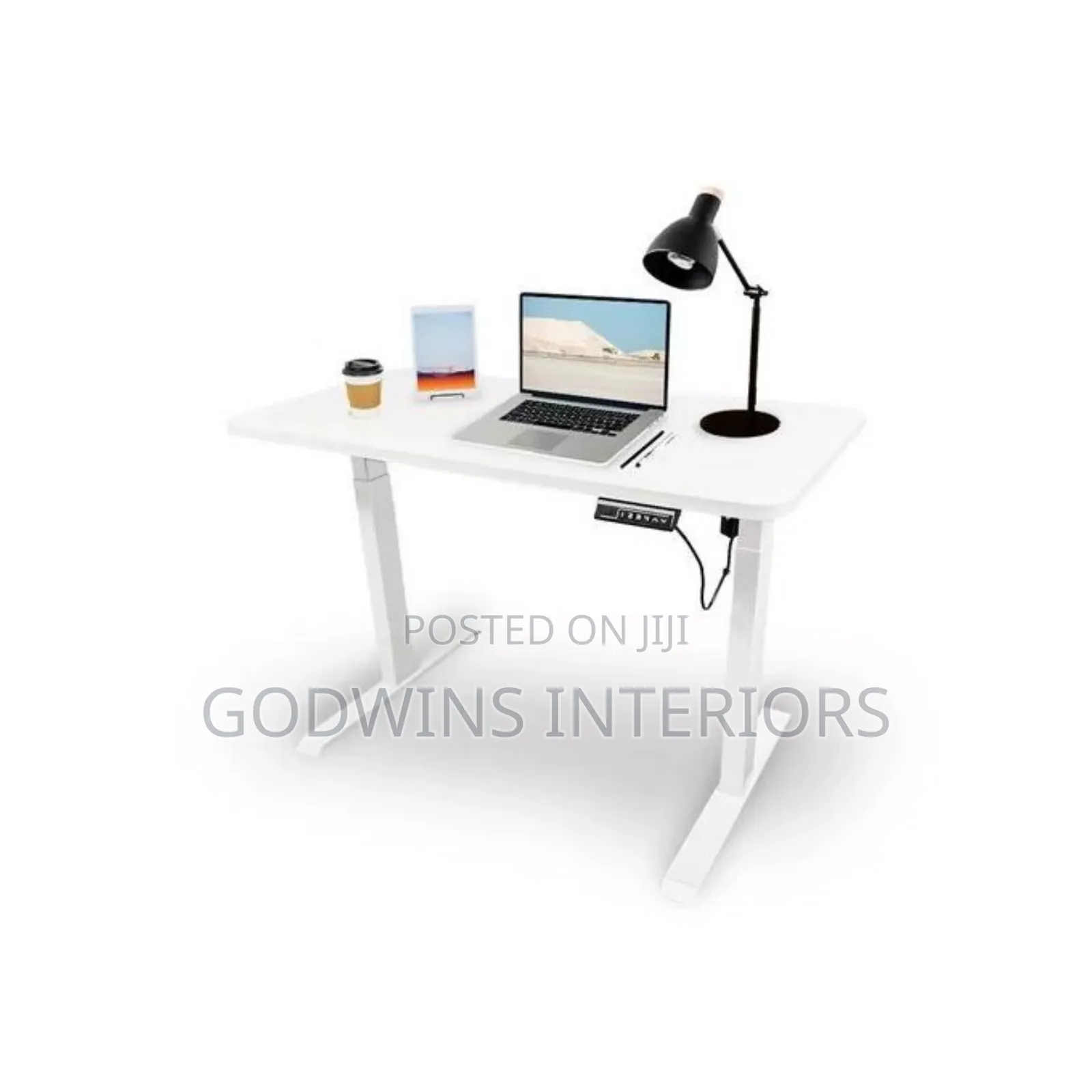 Set of Executive Office Chair and 1.2 Meter Adjustable Desk