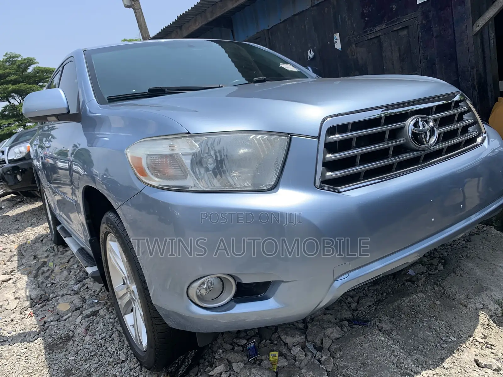 Toyota Highlander Limited 2009 Blue