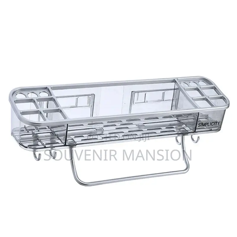 New Bathroom and Storage Rack With Towel Hanger
