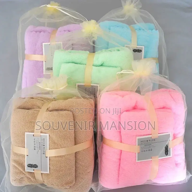 2 in 1 Microfiber Face and Bath Towel ( Moq50pcs)