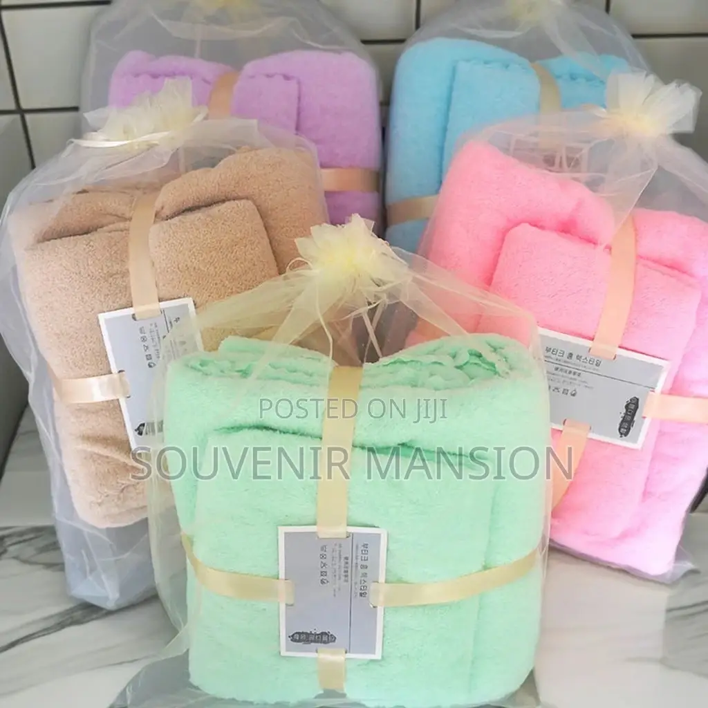 2 in 1 Microfiber Face and Bath Towel ( Moq50pcs)