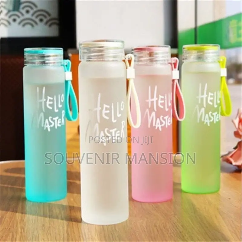 Modern Hello Water Bottle ( Moq 80pcs )