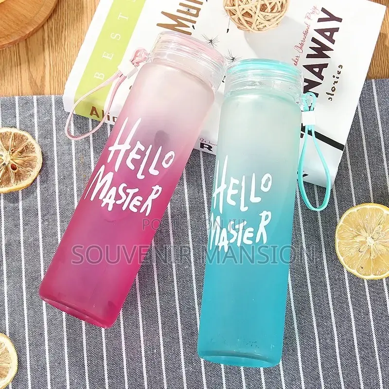 Modern Hello Water Bottle ( Moq 80pcs )
