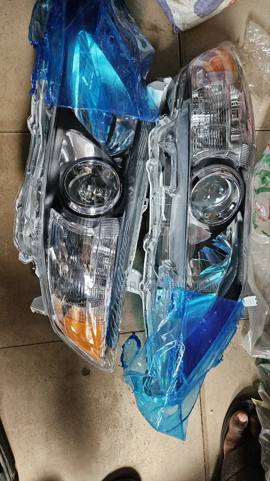 New One Dark Sports Headlamp for Camry 2010