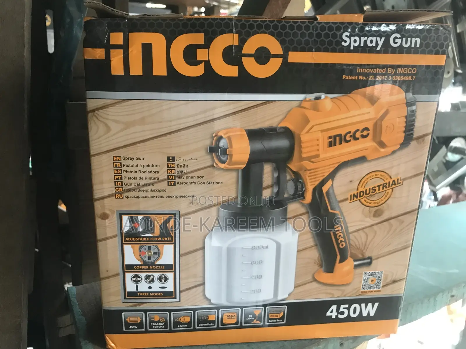 Spray Gun Industrial (450w)