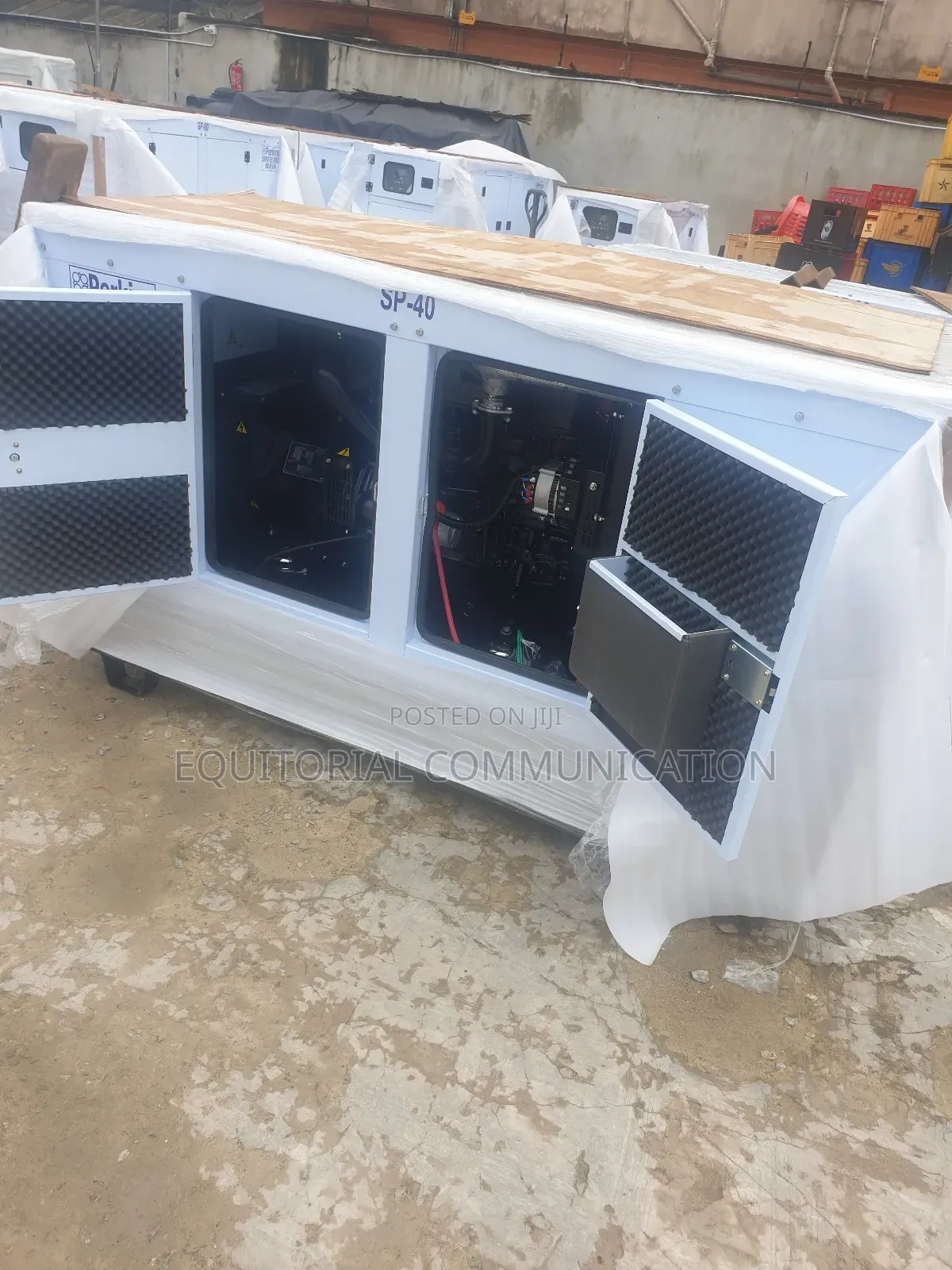 Perkins Soundproof Diesel Generator - 80KVA
