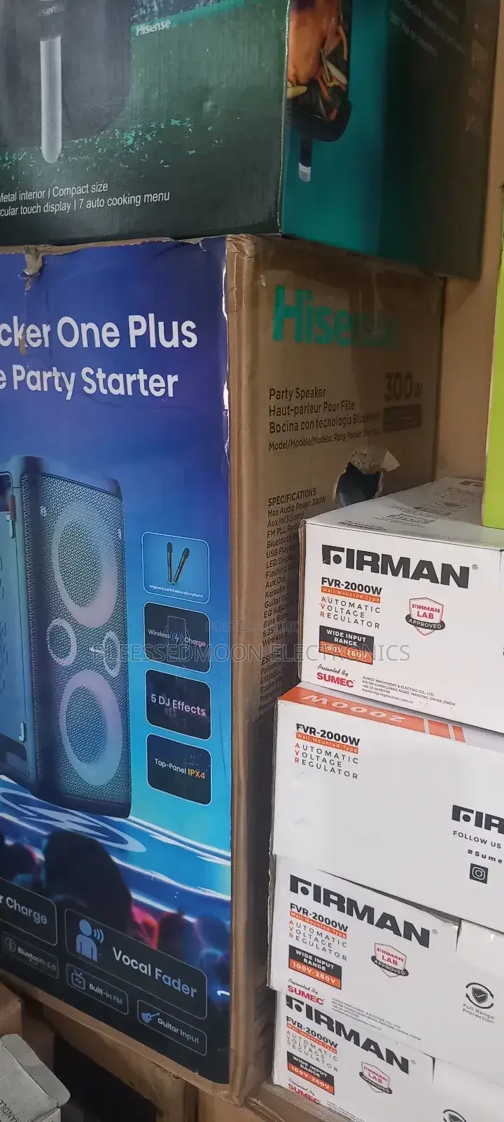 Hisense Part Rocker Rechargeable Home Theater 300w Doublemic