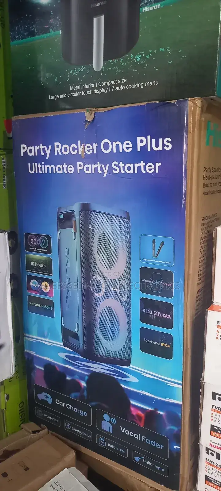 Hisense Part Rocker Rechargeable Home Theater 300w Doublemic