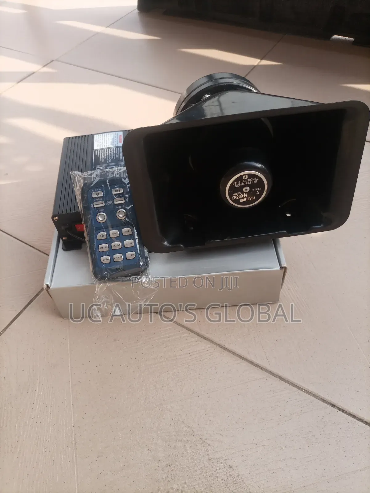Remote Amplifier/Speaker 300w Police Siren
