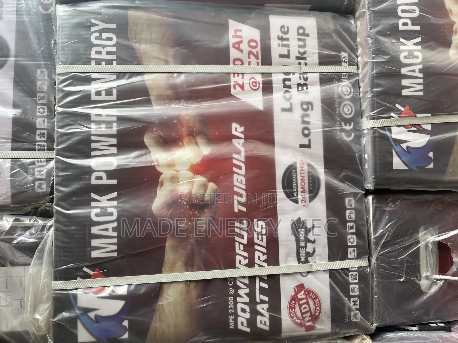 Mackpower Energy Tubular Battery 230ah