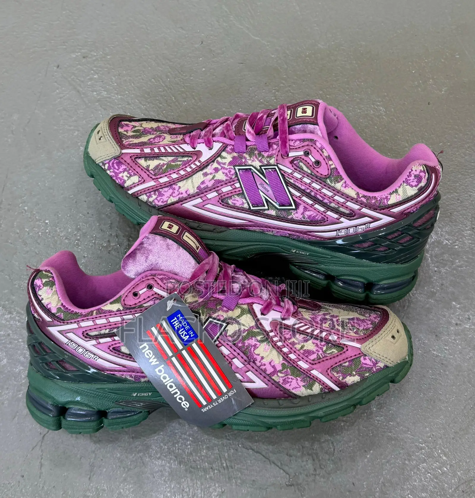 Original Jack Harlows New Balance 1906r Rose Sneakers