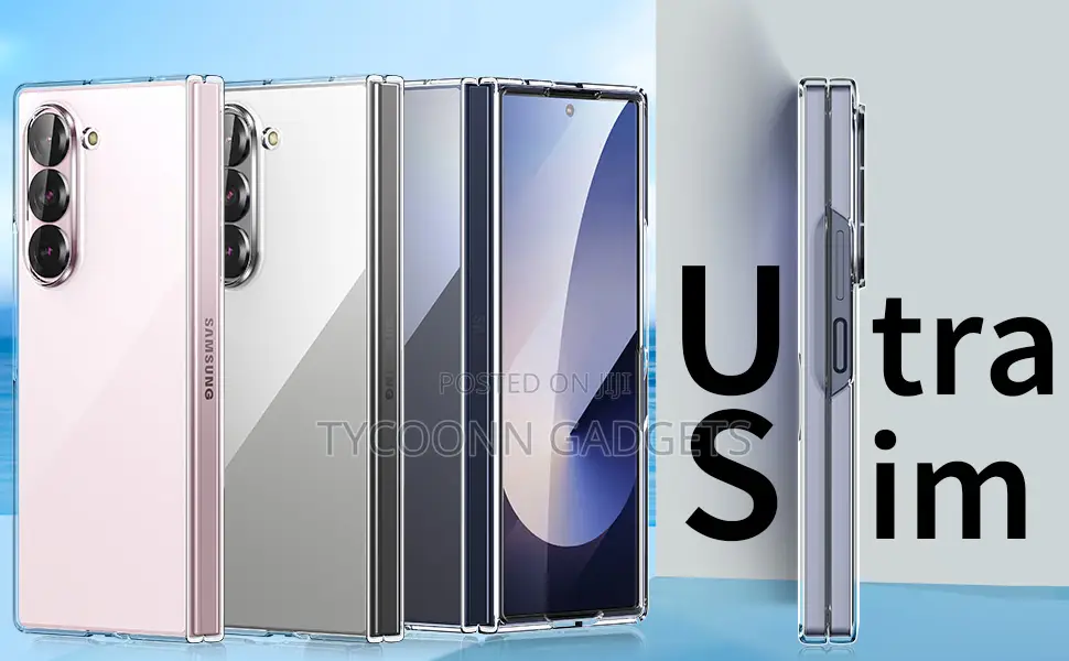 Clear Case for Samsung Z Fold 6 With Front Screen Protector