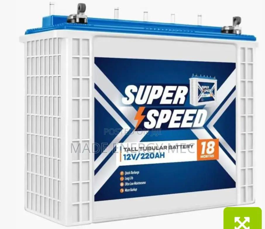 Superspeed Tubular Battery 220ah