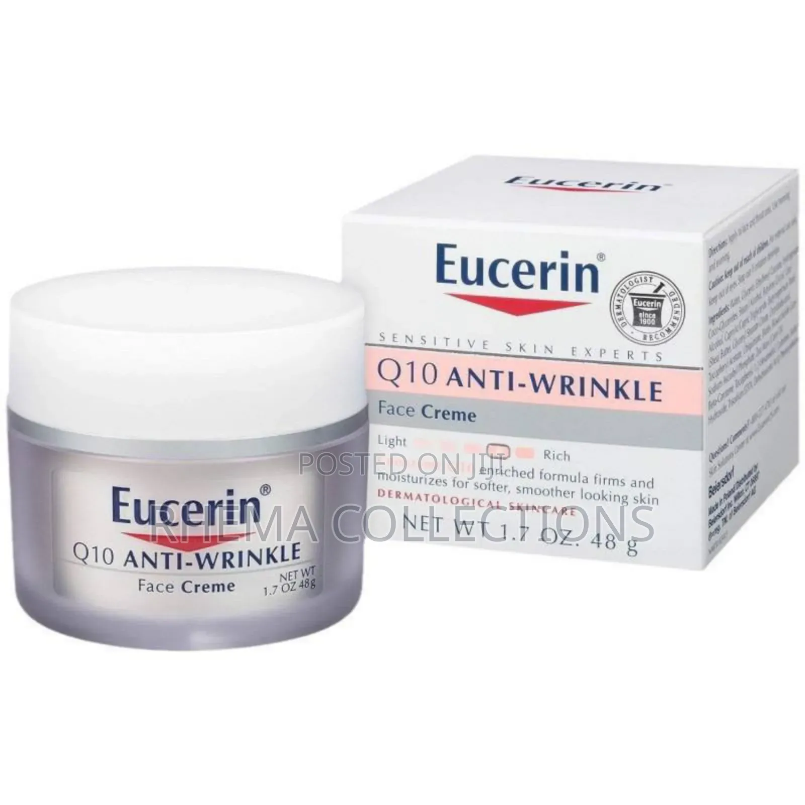 Eucerin Q10 Anti-Wrinkle Face Cream for Day Night