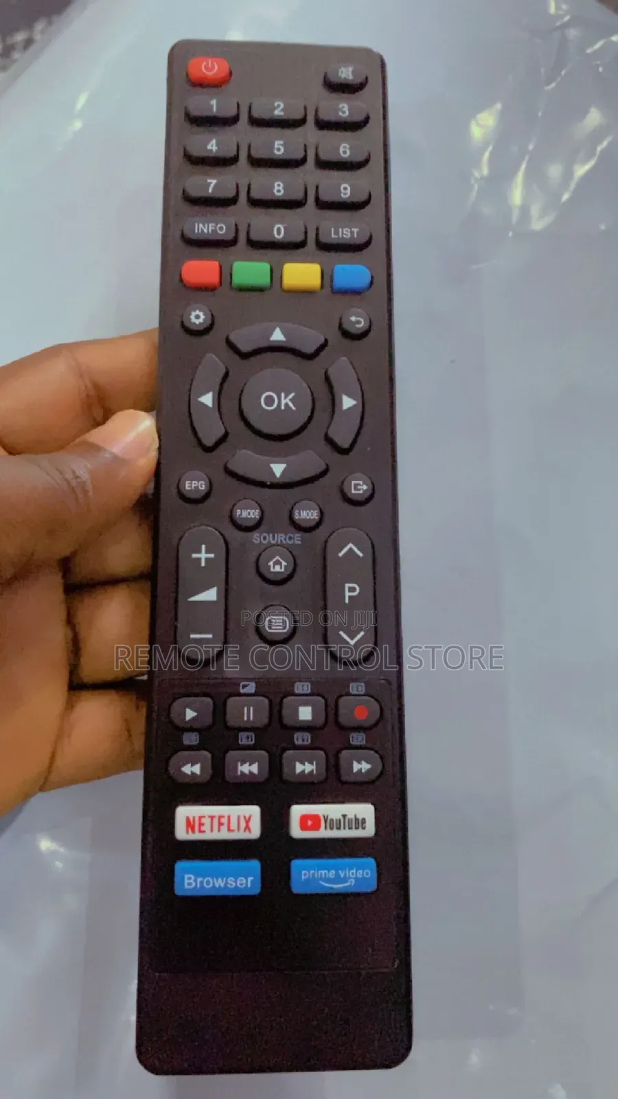 Bruhm Smart TV Remote Control Replacement