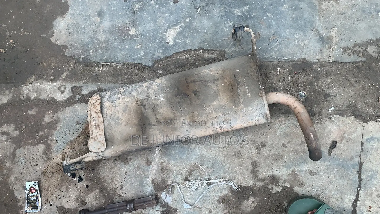 Exhaust Silencer Muffler Back Pot Kia Picanto 2012 Model