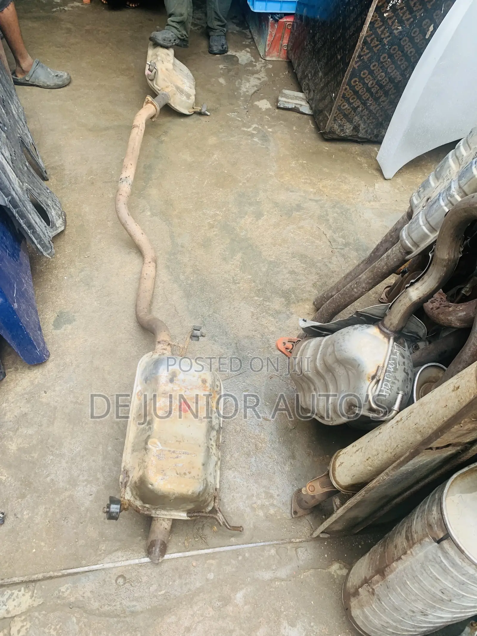 Complete Exhaust for Hyundai Santafe 2003 Model