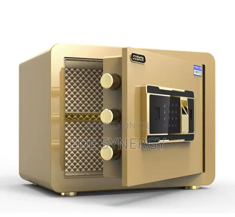 Luxury Fireproof Safe Box With, Fingerprint, Password