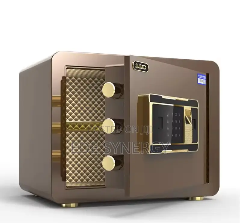 Luxury Fireproof Safe Box With, Fingerprint, Password