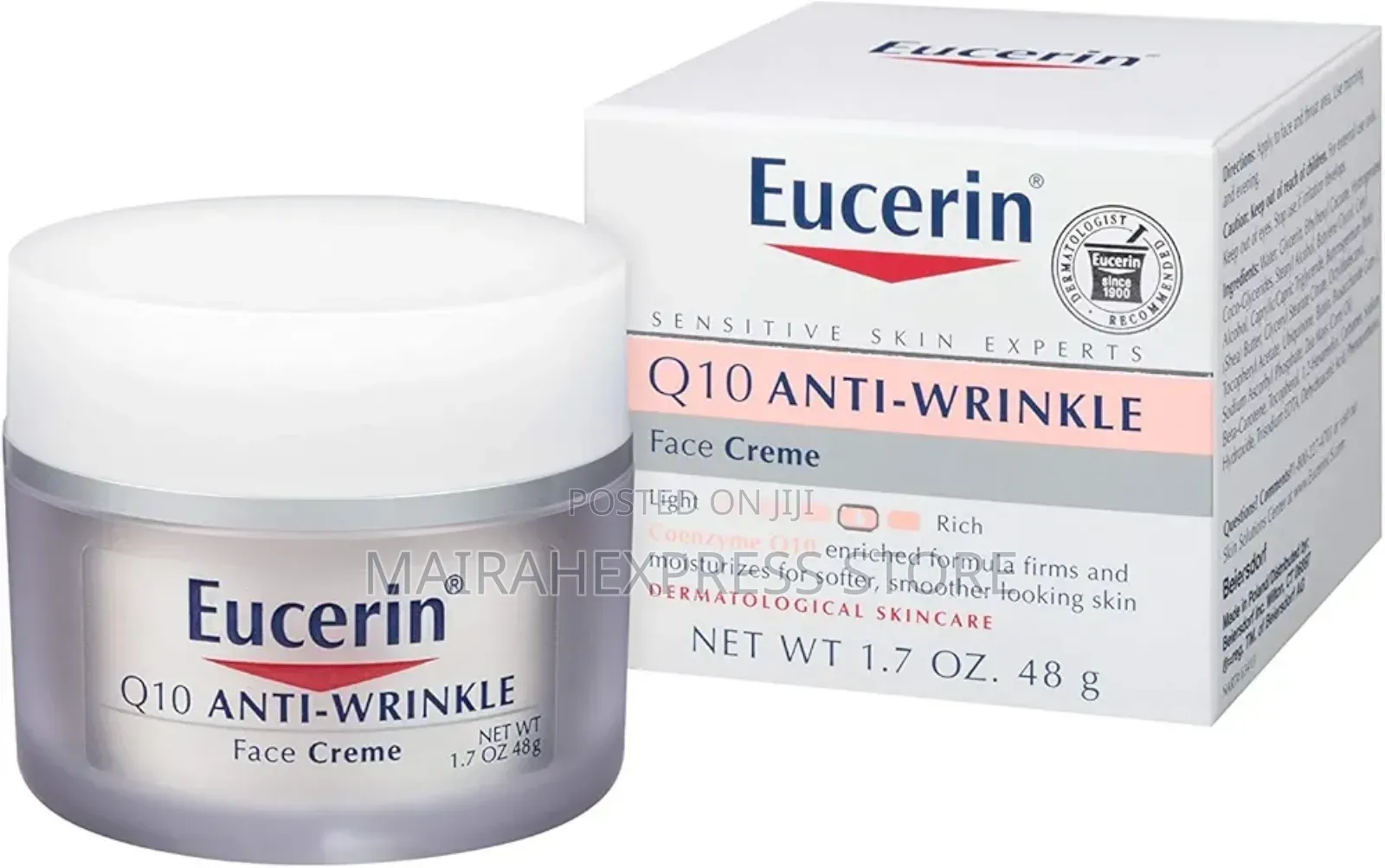 New Q10 Anti-Wrinkle Sensitive Skin Face Night Cream Pack