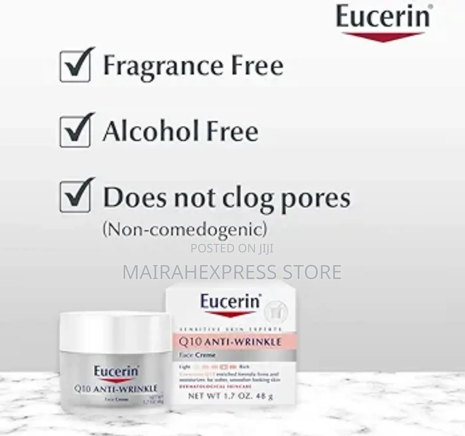 New Q10 Anti-Wrinkle Sensitive Skin Face Night Cream Pack