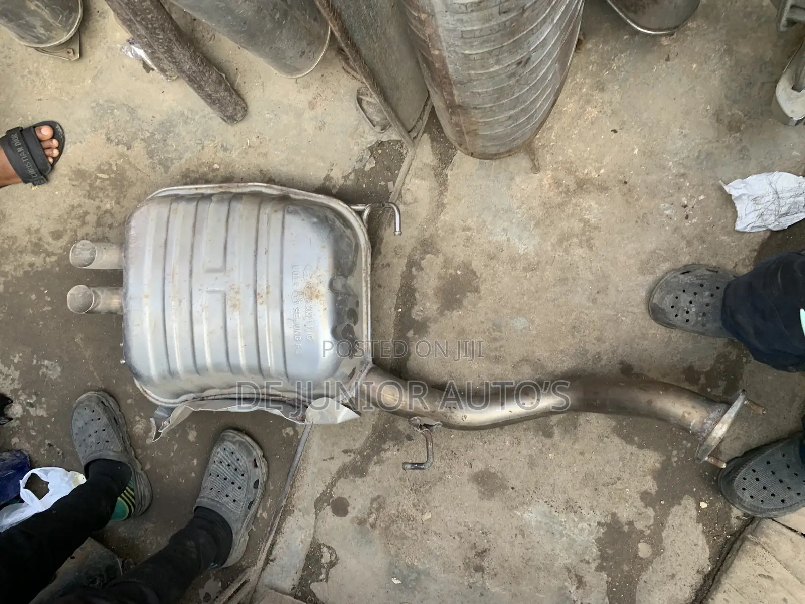 Exhaust Silencer Muffler Back Pot for Kia Sorento 2012