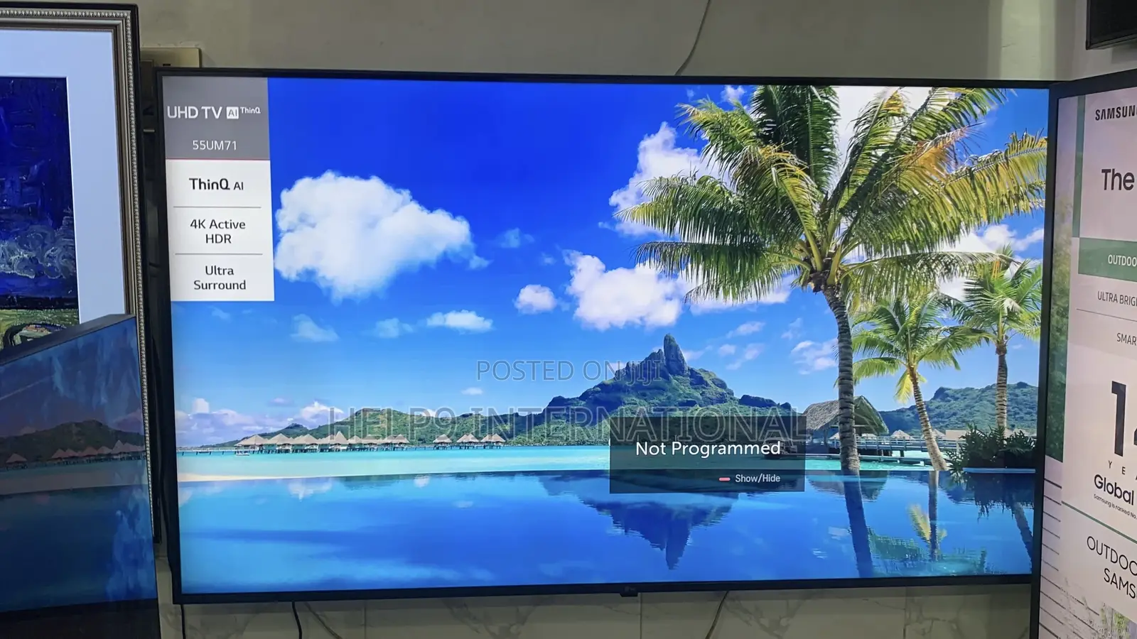 Premium 55" LG Ultra HD Smart TV With Alexa Built-In