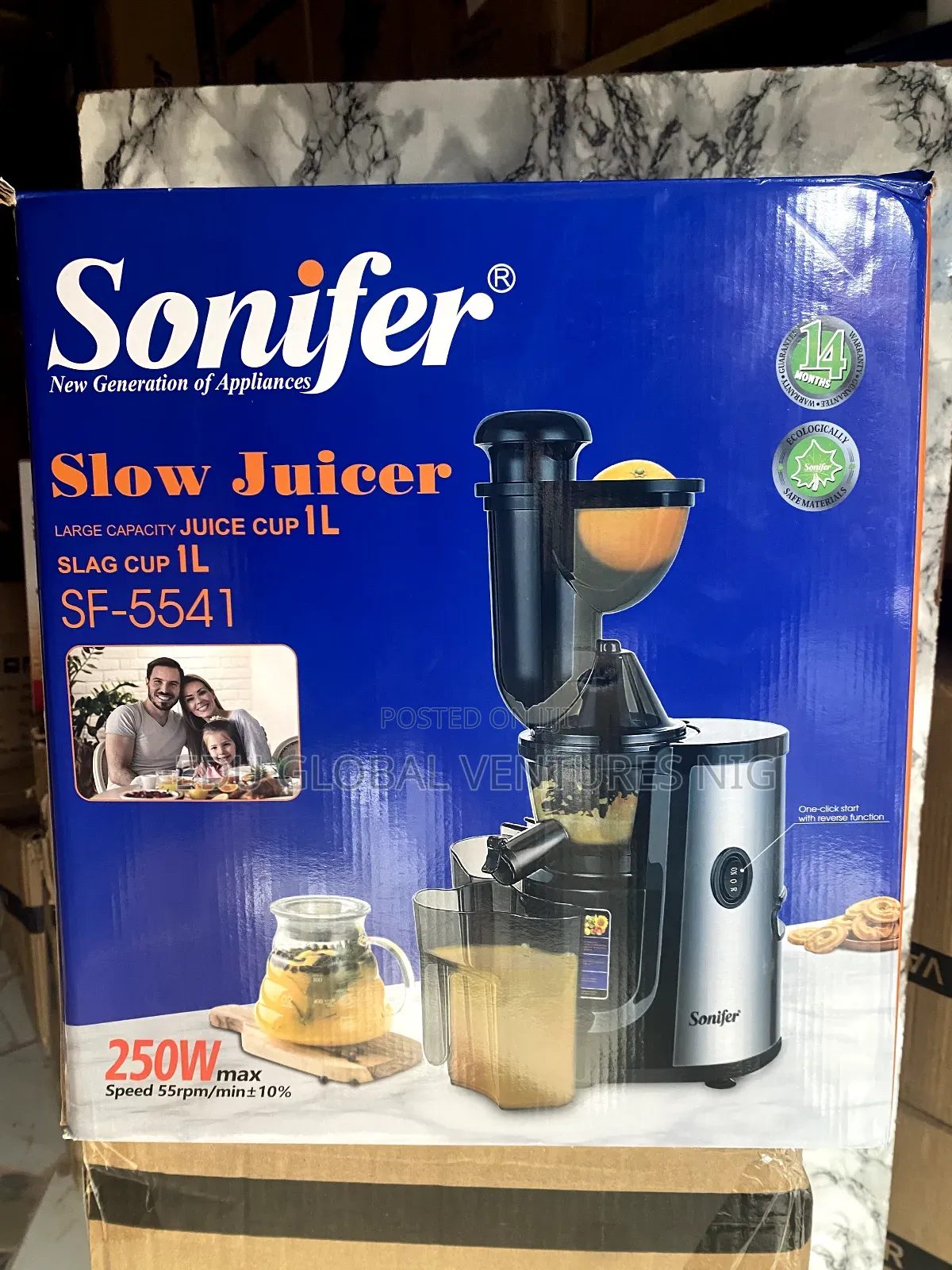 Sonifer Slow Juicer 250watts
