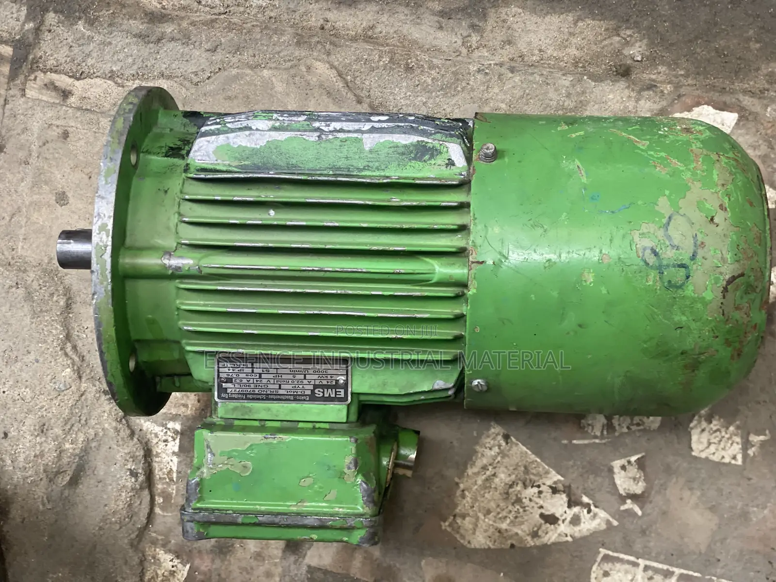 DC Flange Motor With Break 24V 4KW