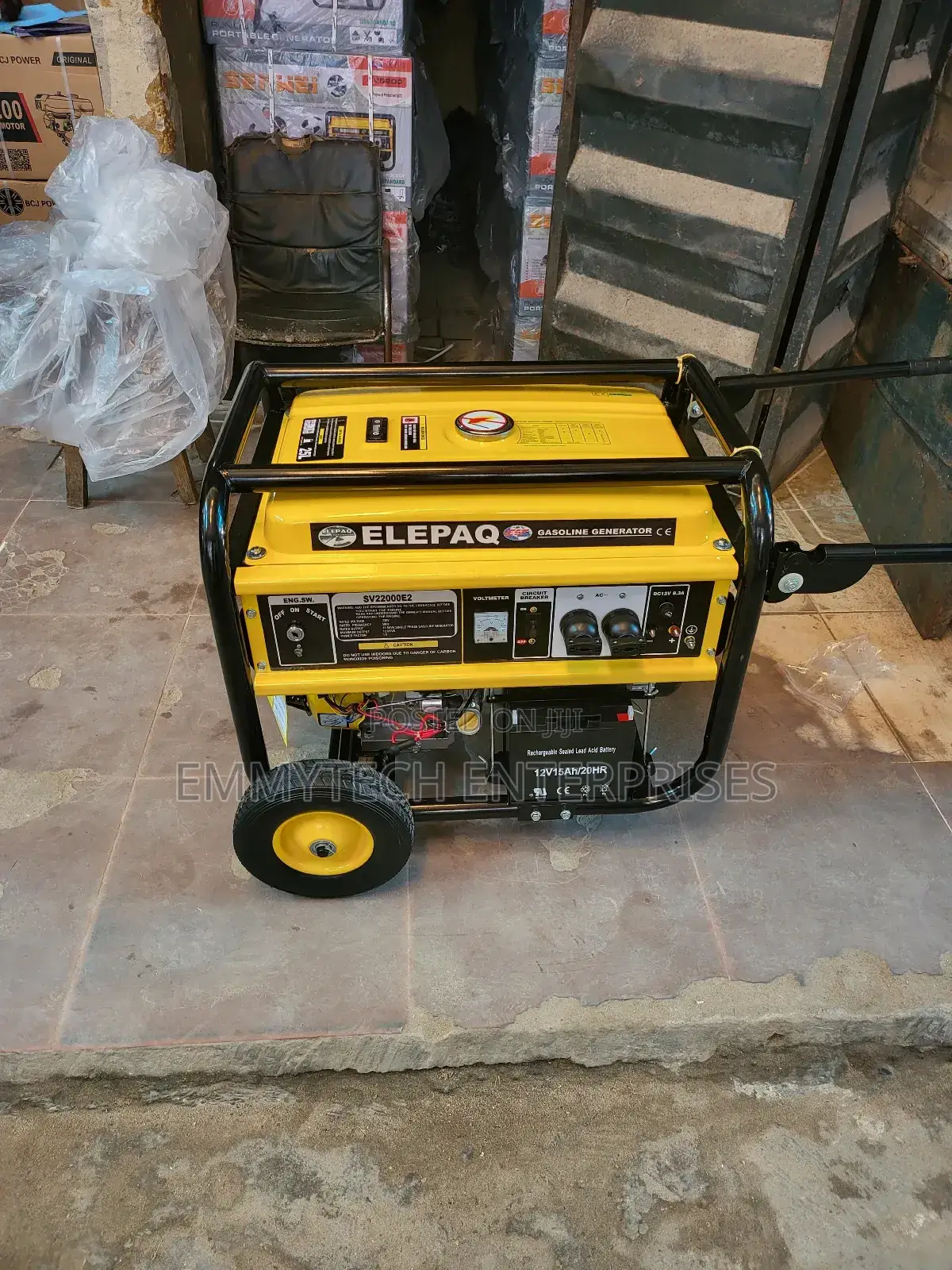 Elepaq Generator Set 11.5, Low Fuel
