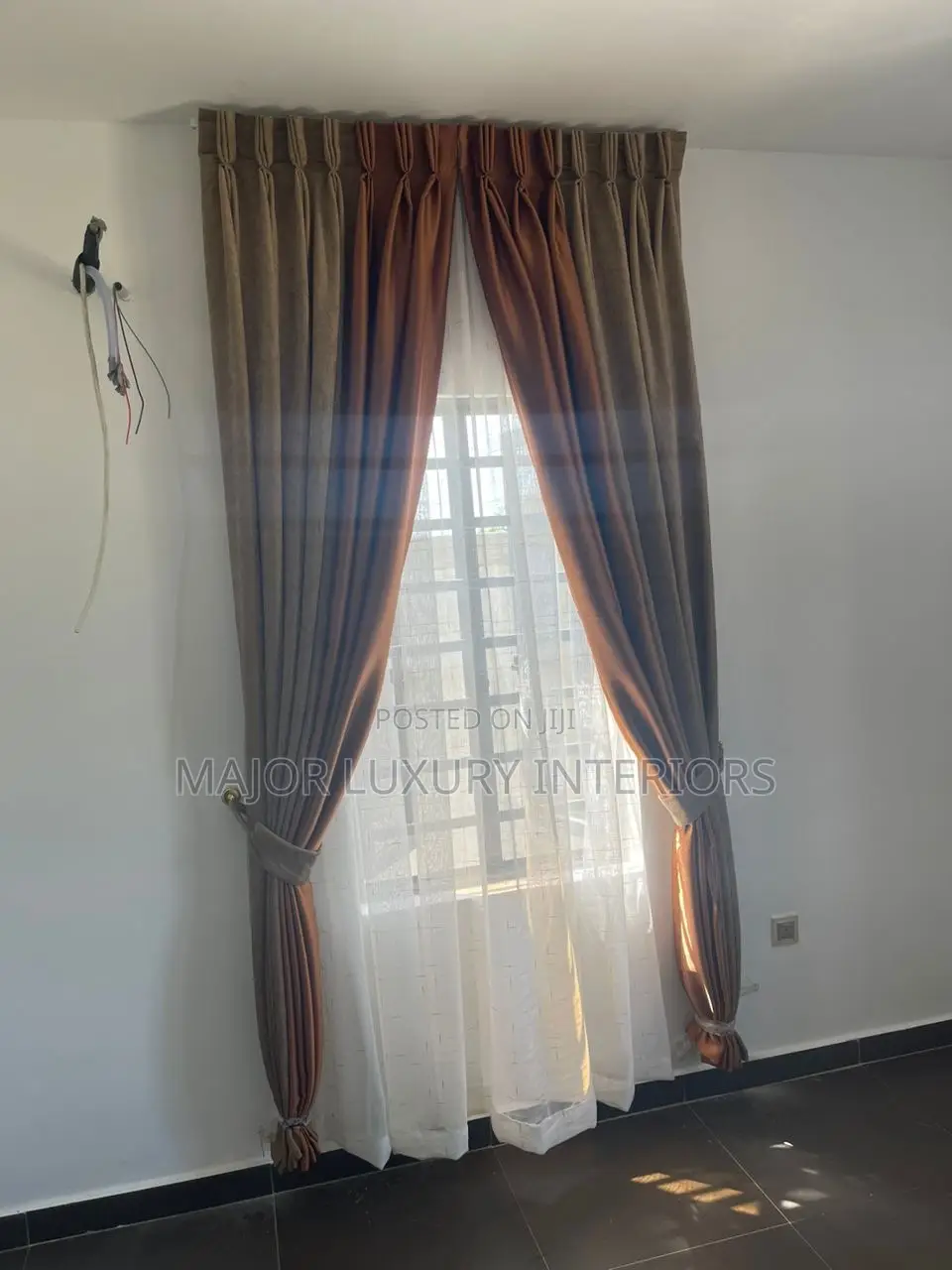 Turkey Quality Curtains With Pleated Design