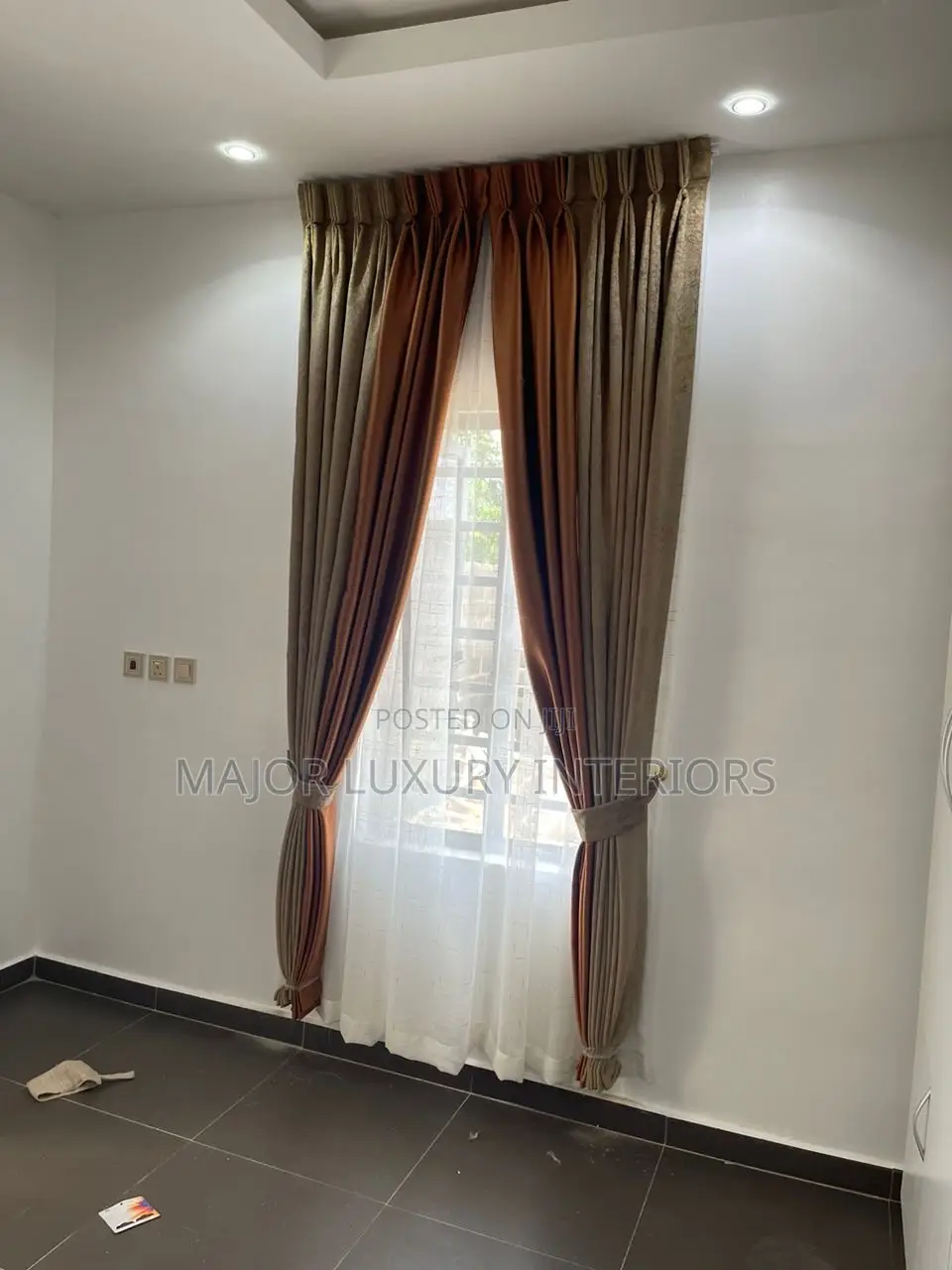 Turkey Quality Curtains With Pleated Design