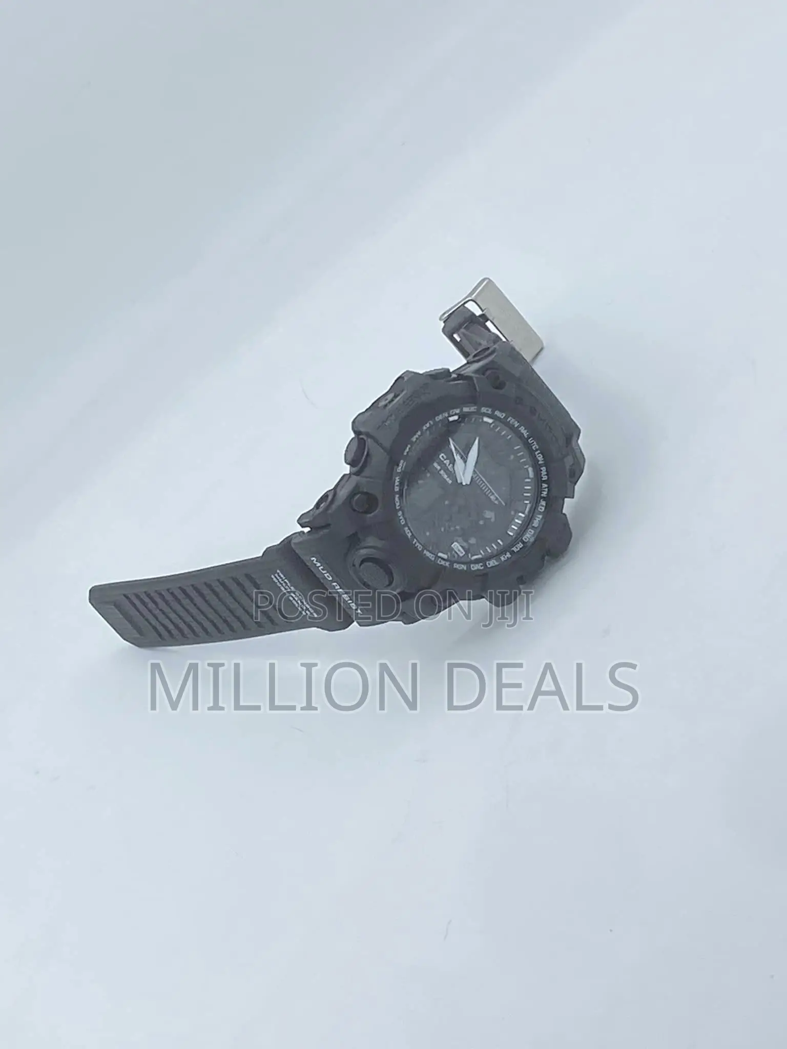 Ski Black Sport Men's G-Shock Rubber Strap Wrist Watch